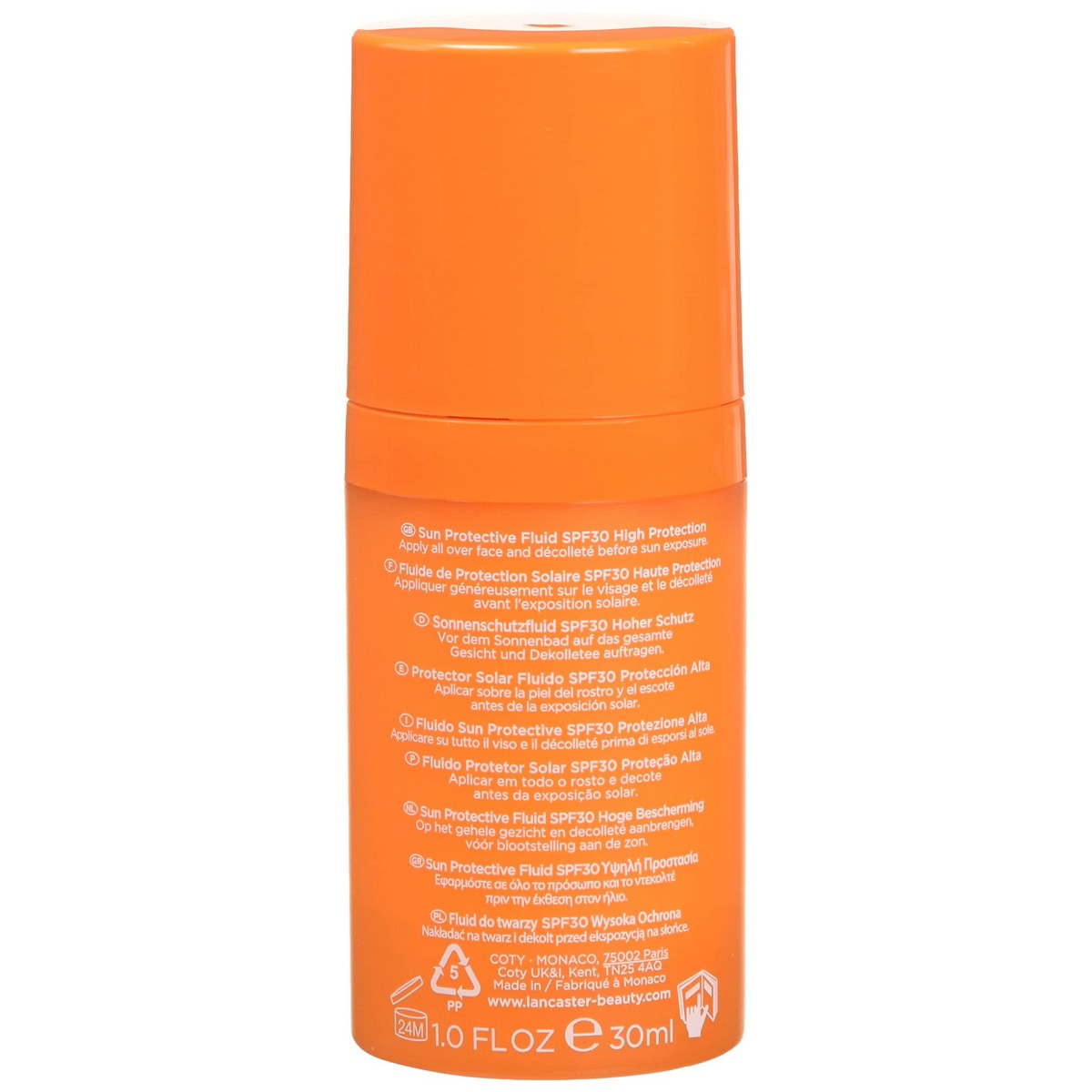 Solcreme til ansigtet Lancaster Sun Beauty Spf 30 30 ml